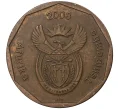 Монета 50 центов 2008 года ЮАР (Артикул M2-43204)