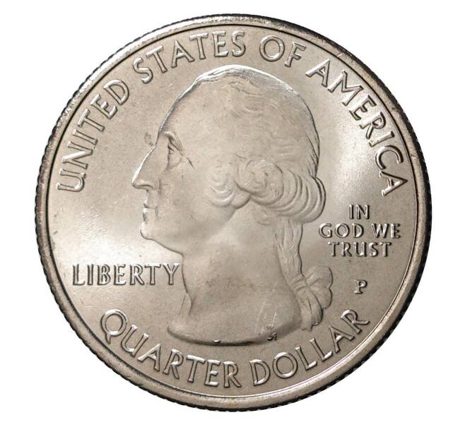 Монета 25 центов (1/4 доллара) 2012 года P США «Национальные парки — №12 Национальный исторический парк Чако» (Артикул: M2-0895) — Фото №2