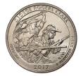 Монета 25 центов (1/4 доллара) 2017 года Р США «Национальные парки — №40 Национальный исторический парк имени Джорджа Р. Кларка» (Артикул M2-6829)