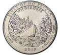 Монета 25 центов (1/4 доллара) 2019 года P США «Национальные парки — №50 Дикая местность Река Фрэнк Черч» (Артикул M2-33068)