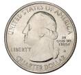 Монета 25 центов (1/4 доллара) 2019 года D США «Национальные парки — №48 Национальный монумент воинской доблести в Тихом океане» (Артикул M2-31056)