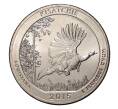 Монета 25 центов (1/4 доллара) 2015 года D США «Национальные парки — №27 Национальный заповедник Китсачи» (Артикул M2-0880)