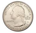 Монета 25 центов (1/4 доллара) 2018 года D США «Национальные парки — №41 Национальное побережье живописных камней» (Артикул M2-7126)