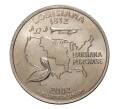 Монета 25 центов (1/4 доллара) 2002 года Р США «Штаты и территории — Луизиана» (Артикул: M2-1036) — Фото №1