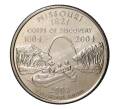 Монета 25 центов (1/4 доллара) 2003 года Р США «Штаты и территории — Миссури» (Артикул: M2-1042) — Фото №1