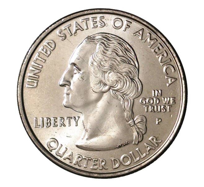 25 центов (1/4 доллара) 2005 года Р США «Штаты и территории — Западная Вирджиния» (Артикул M2-1053)