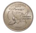 Монета 25 центов (1/4 доллара) 2002 года D США «Штаты и территории — Луизиана» (Артикул: M2-1092) — Фото №1