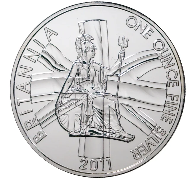 Монета 2 фунта 2011 года Великобритания «Британия» (Артикул M2-43600)