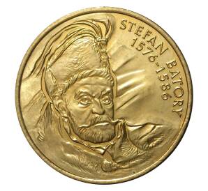 2 злотых 1997 года Стефан Баторий — Фото №1