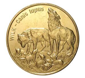 2 злотых 1999 года Волк — Фото №1