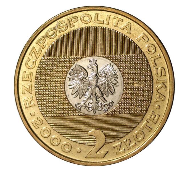 Монета 2 злотых 2000 года Польша «Миллениум» (Артикул M2-0149)