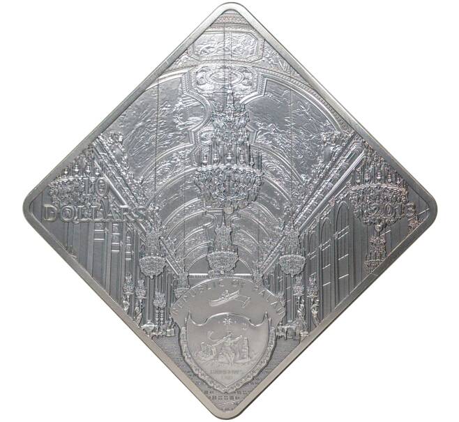 10 долларов 2013 года Палау «Версаль – Зеркальный зал» (Артикул M2-43605)