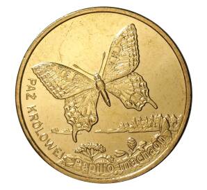 2 злотых 2001 года Махаон — Фото №1