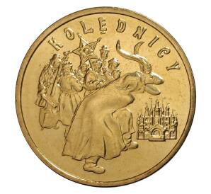2 злотых 2001 года Коляда — Фото №1