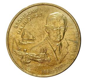 2 злотых 2002 года Бронислав Малиновский — Фото №1