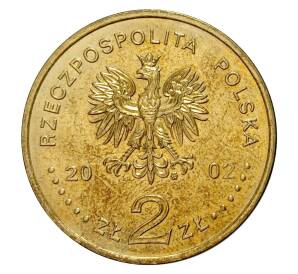 2 злотых 2002 года Бронислав Малиновский — Фото №2