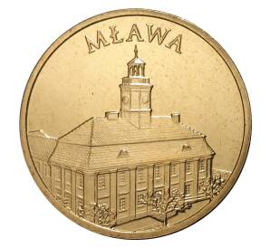 2 злотых 2011 года Польша «Млава» — Фото №1