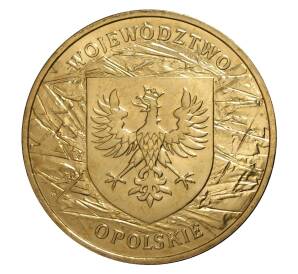 2 злотых 2004 года Польша «Опольское воеводство» — Фото №1