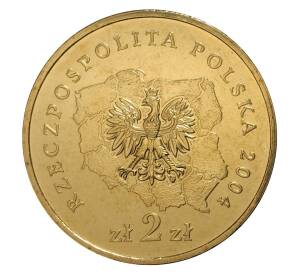 2 злотых 2004 года Поморское воеводство — Фото №2