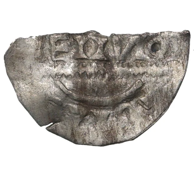 Монета Векша (1/2 западноевропейского денария) Домонгольская Русь (Артикул K1-076)
