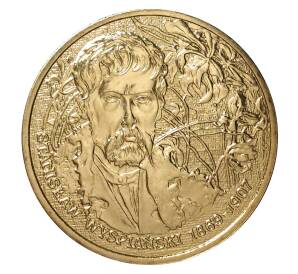 2 злотых 2004 года Польша «Станислав Выспяньский» — Фото №1