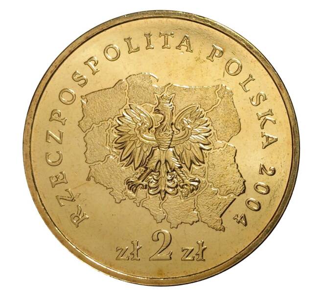 Монета 2 злотых 2004 года Малопольское воеводство (Артикул M2-0201)