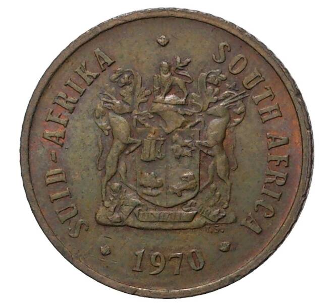 1 цент 1970 года ЮАР (Артикул M2-43720)