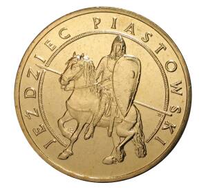 2 злотых 2006 года Польша «Пястовский всадник» — Фото №1