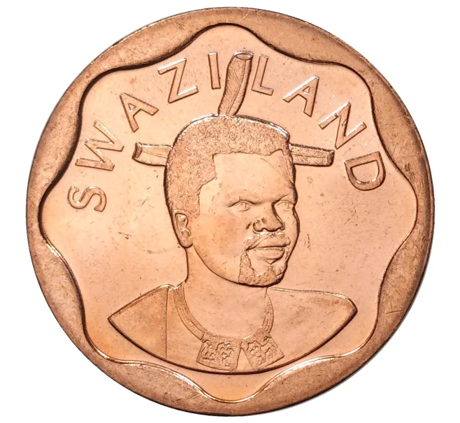 Монета 10 центов 2011 года Свазиленд (Артикул M2-43790)