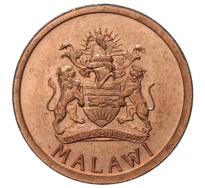Монета 1 тамбала 1995 года Малави (Артикул M2-43854)