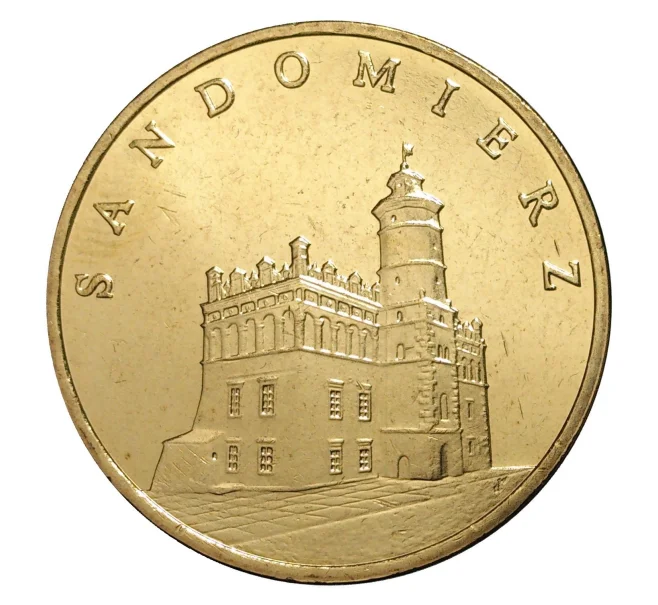 Монета 2 злотых 2006 года Польша «Сандомир» (Артикул M2-0242)
