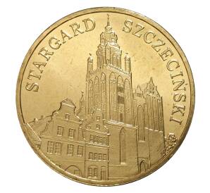 2 злотых 2007 года Старград-Щециньски — Фото №1