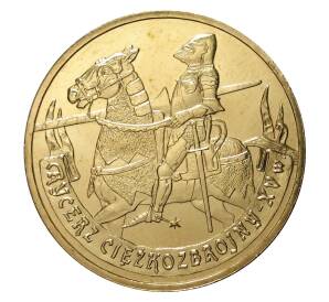 2 злотых 2007 года Рыцарь XV века — Фото №1