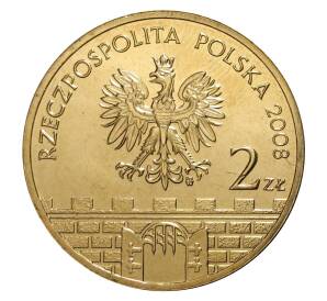 2 злотых 2008 года Польша «Лович» — Фото №2