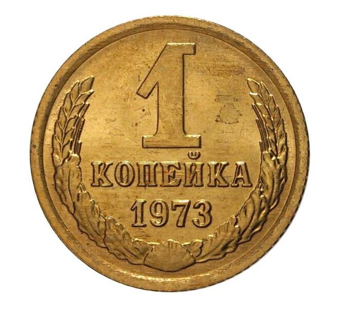 Монета 1 копейка 1973 года (Артикул M1-3884)