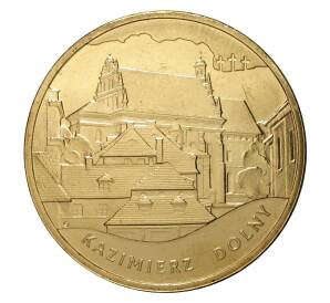 2 злотых 2008 года Польша «Казимеж-Дольны» — Фото №1