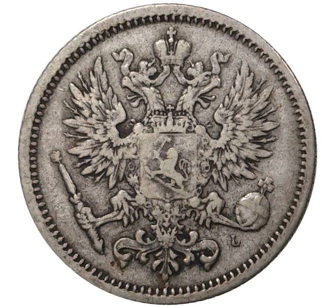 Монета 50 пенни 1890 года Русская Финляндия (Артикул M1-35535)