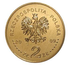 2 злотых 2009 года Ежи Попелушко — Фото №2