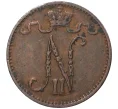 Монета 1 пенни 1913 года Русская Финляндия (Артикул M1-35638)