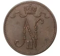 Монета 1 пенни 1914 года Русская Финляндия (Артикул M1-35643)