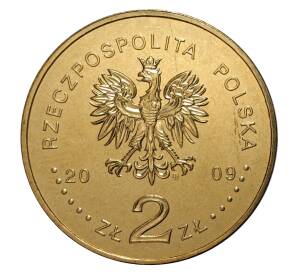 2 злотых 2009 года Польша «65 лет Варшавского восстания» — Фото №2