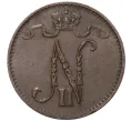 Монета 1 пенни 1909 года Русская Финляндия (Артикул M1-35657)