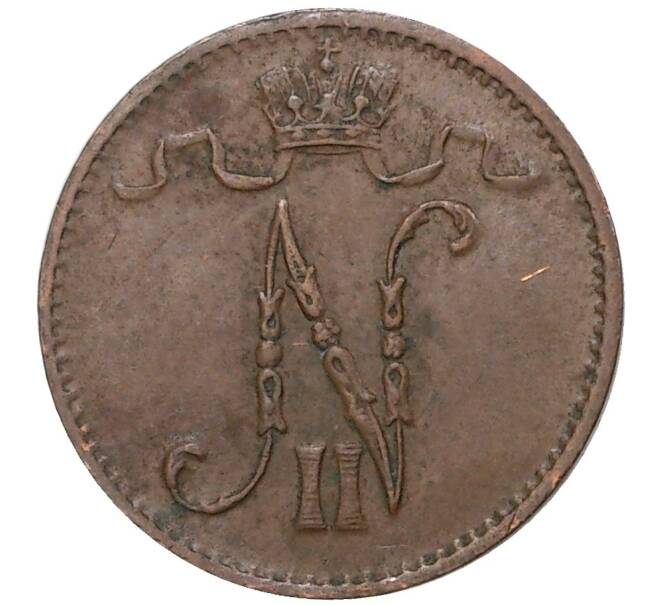 Монета 1 пенни 1911 года Русская Финляндия (Артикул M1-35659)