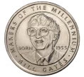 Жетон 2000 года Великобритания «Создатели Тысячелетия — Билл Гейтс» (Артикул H5-0310)