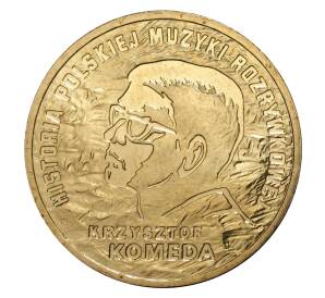 2 злотых 2010 года Польша «Кшиштов Комеда» — Фото №1