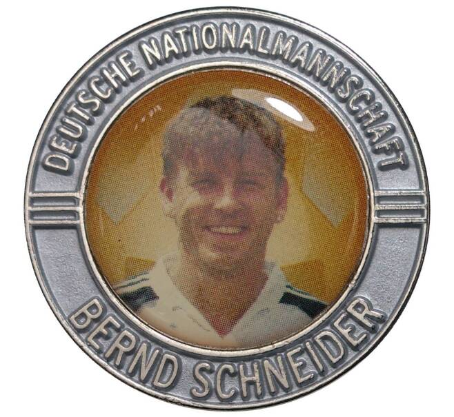 Жетон «Футболисты сборной Германии — Бернд Шнайдер»