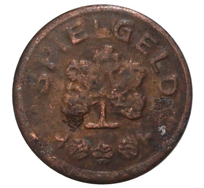 Игровой жетон 2 пфеннига «spielgeld» Германия (Артикул: H5-0365) — Фото №2