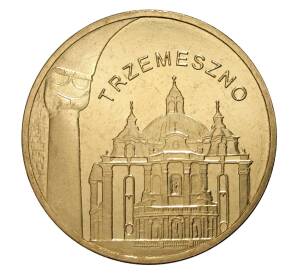 2 злотых 2010 года Польша «Тшемешно» — Фото №1