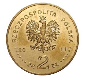 2 злотых 2011 года 30 лет Независимого Студенческого Союза — Фото №2