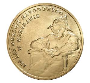 2 злотых 2012 года Польша «150 лет Национальному музею в Варшаве» — Фото №1